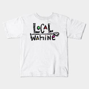 Local Wahine Standup Paddle Board Kids T-Shirt